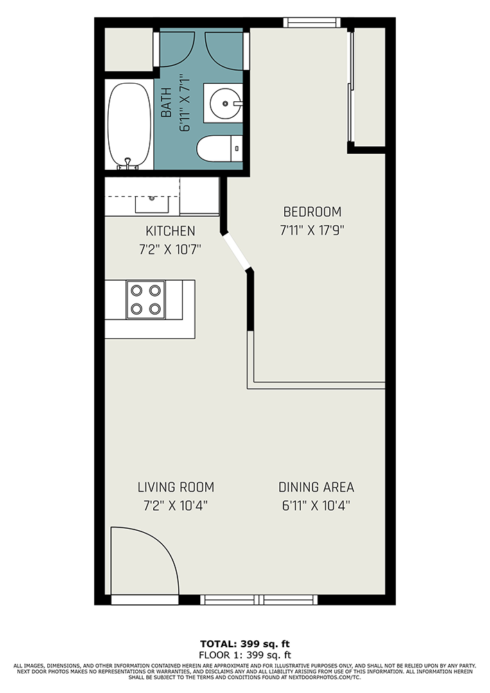 Studio Floorplan A